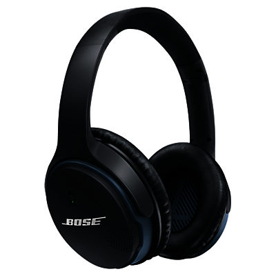 Bose® SoundLink™ AE2 Wireless Bluetooth Over-Ear Headphones with Built-In Microphone Black/ Blue Bose® SoundLink™ AE2 Wireless Bluetooth Over-Ear Headphones with Built-In Microphone Black/ Blue